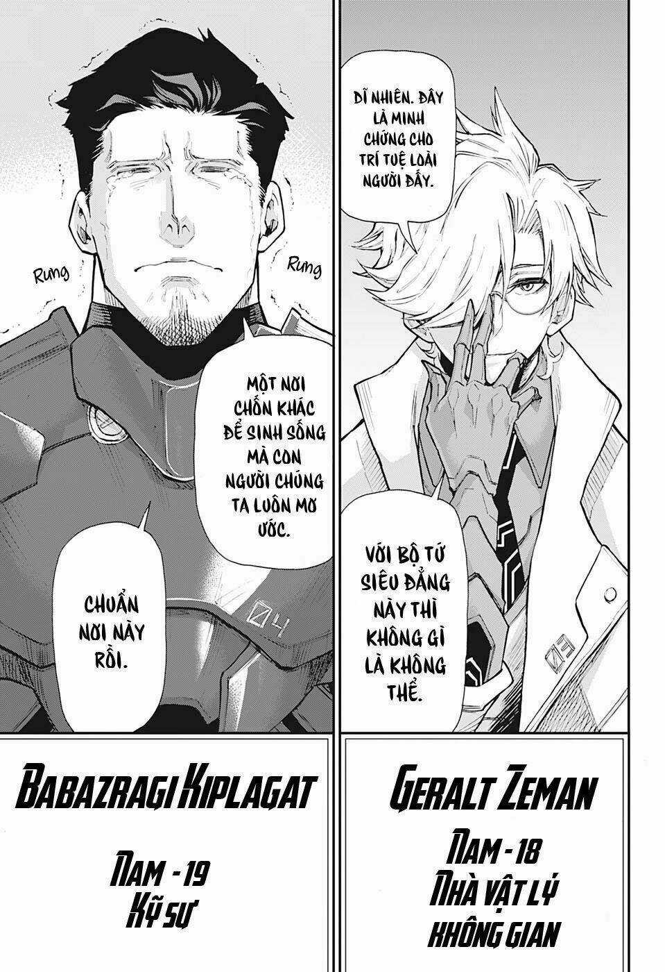 Sống Sót Ngoài Không Gian Chapter 1 trang 9