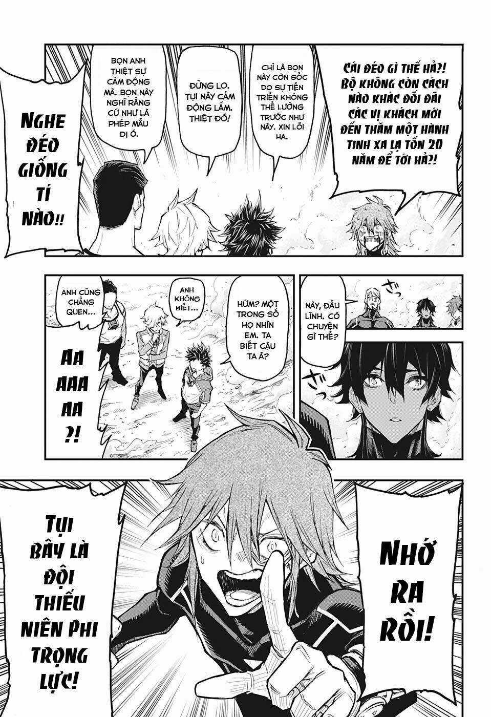 Sống Sót Ngoài Không Gian Chapter 10 trang 15