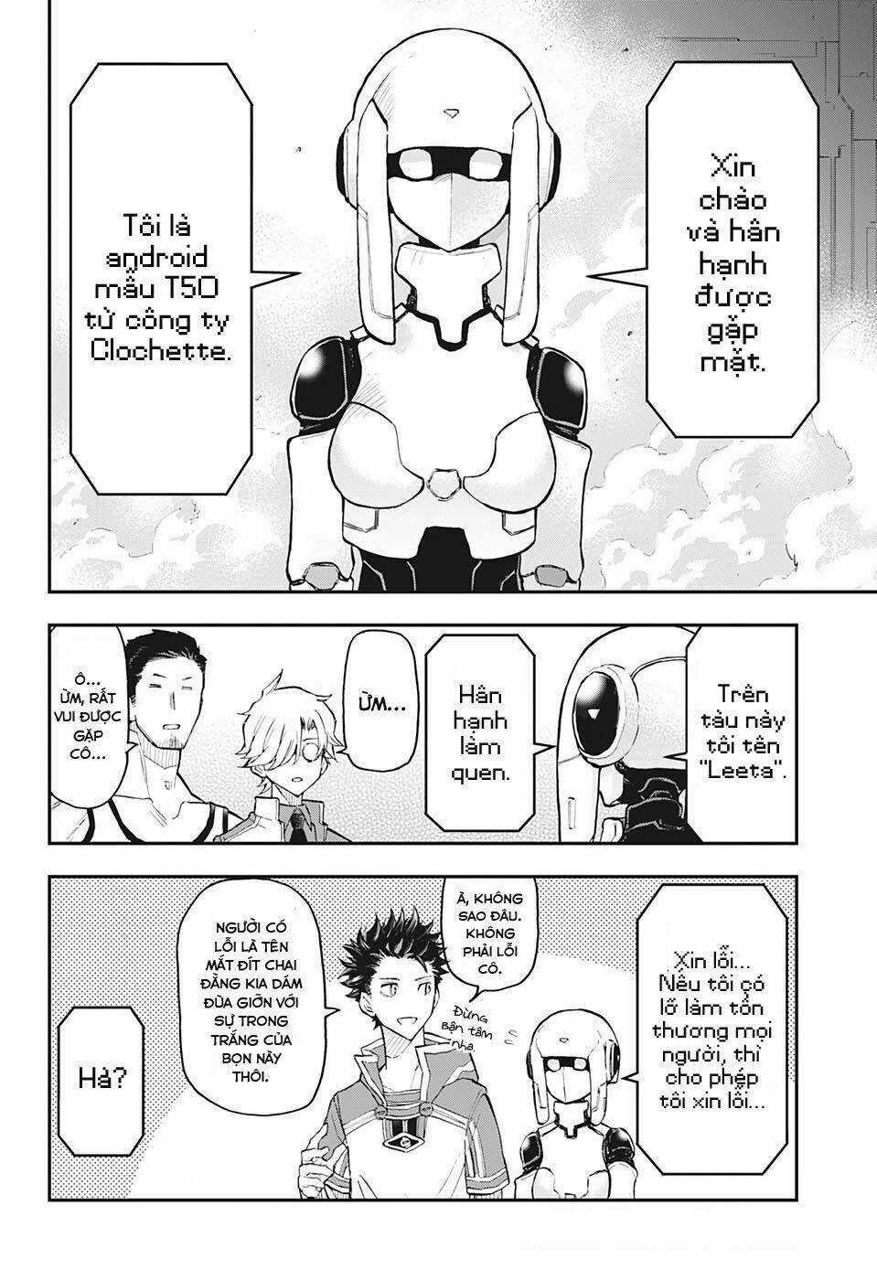 Sống Sót Ngoài Không Gian Chapter 10 trang 18