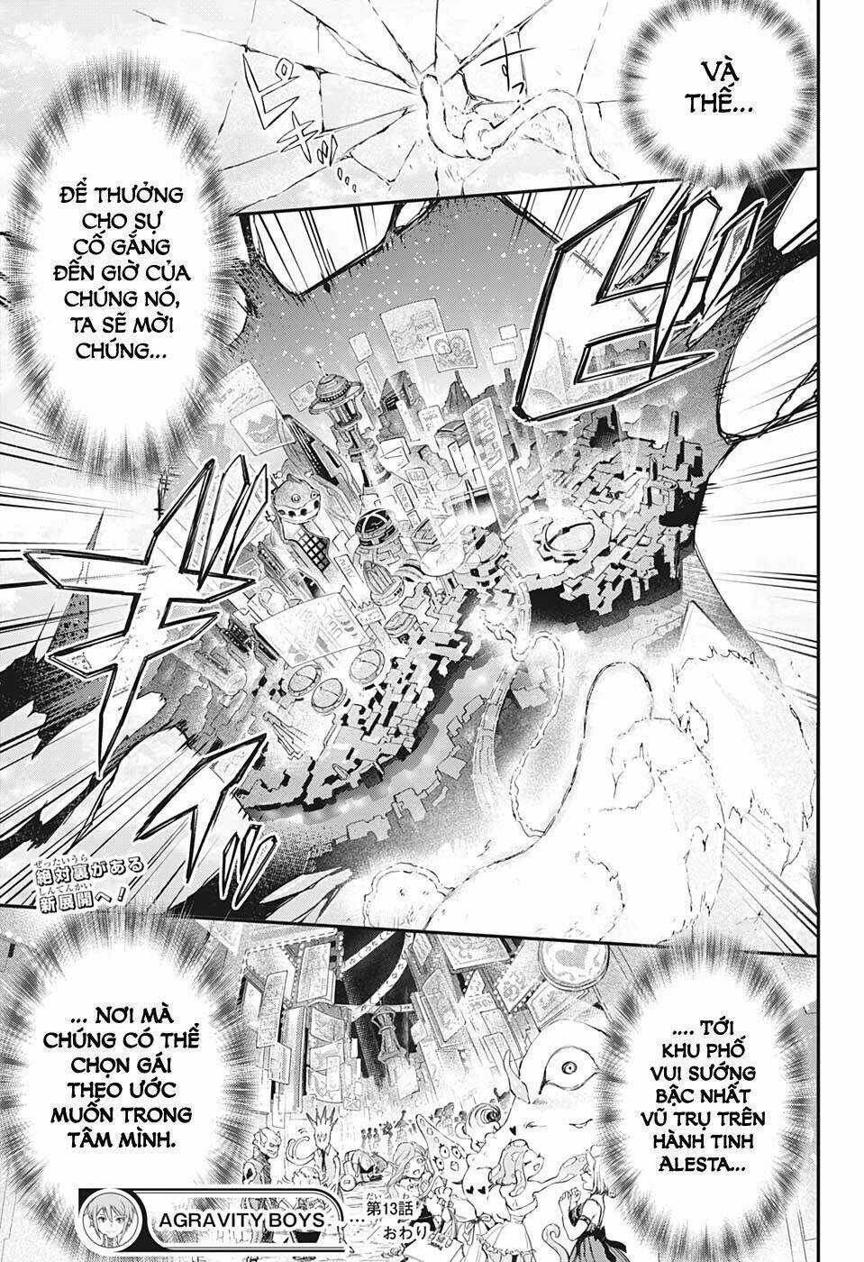 Sống Sót Ngoài Không Gian Chapter 13 trang 21