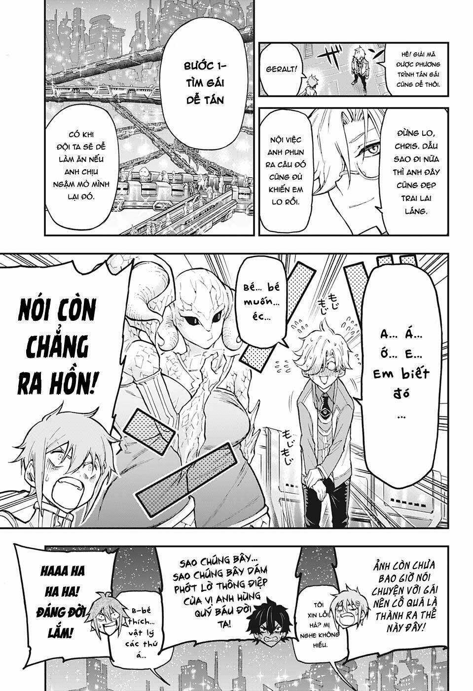 Sống Sót Ngoài Không Gian Chapter 14 trang 14