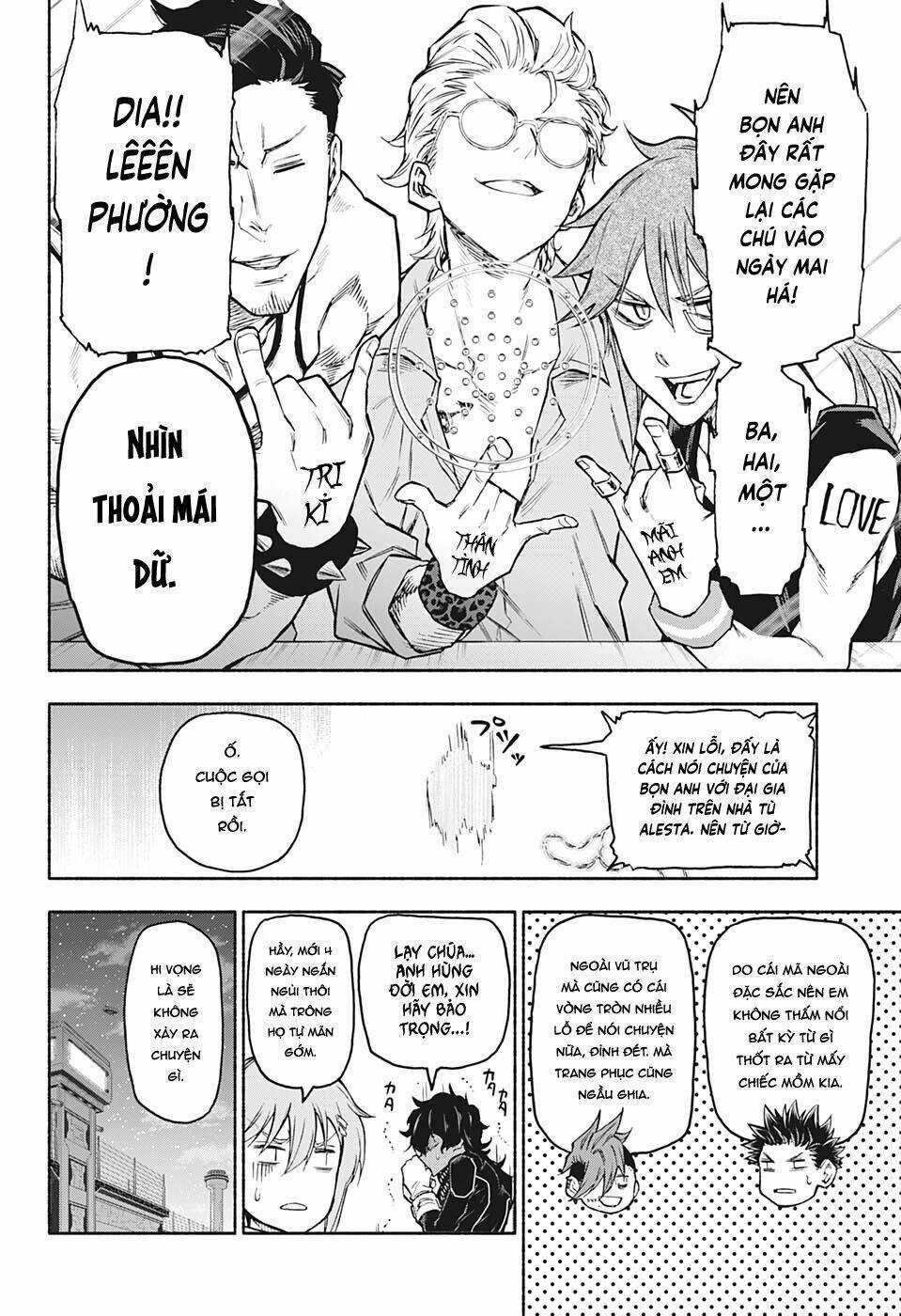 Sống Sót Ngoài Không Gian Chapter 16 trang 15