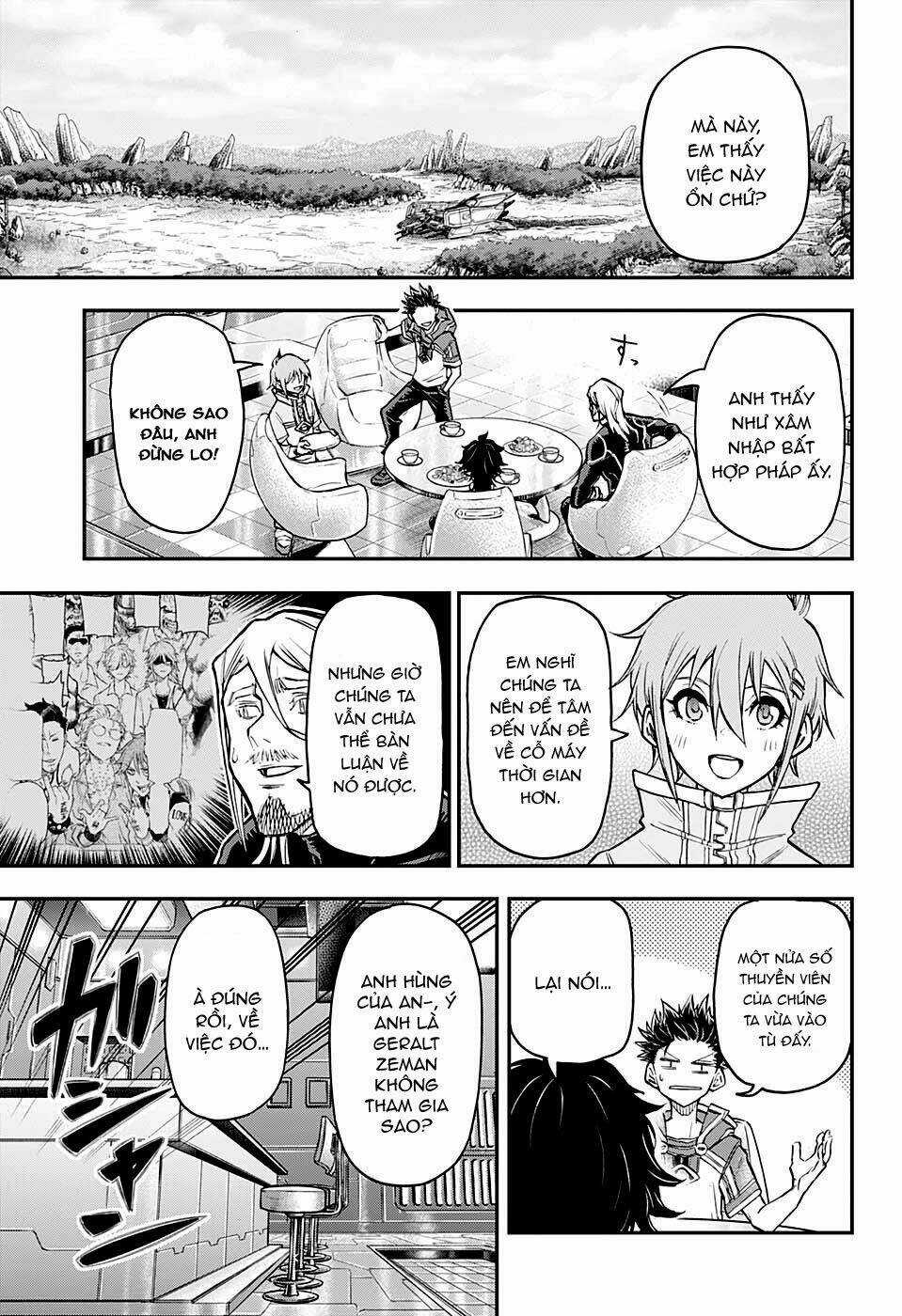 Sống Sót Ngoài Không Gian Chapter 17 trang 3