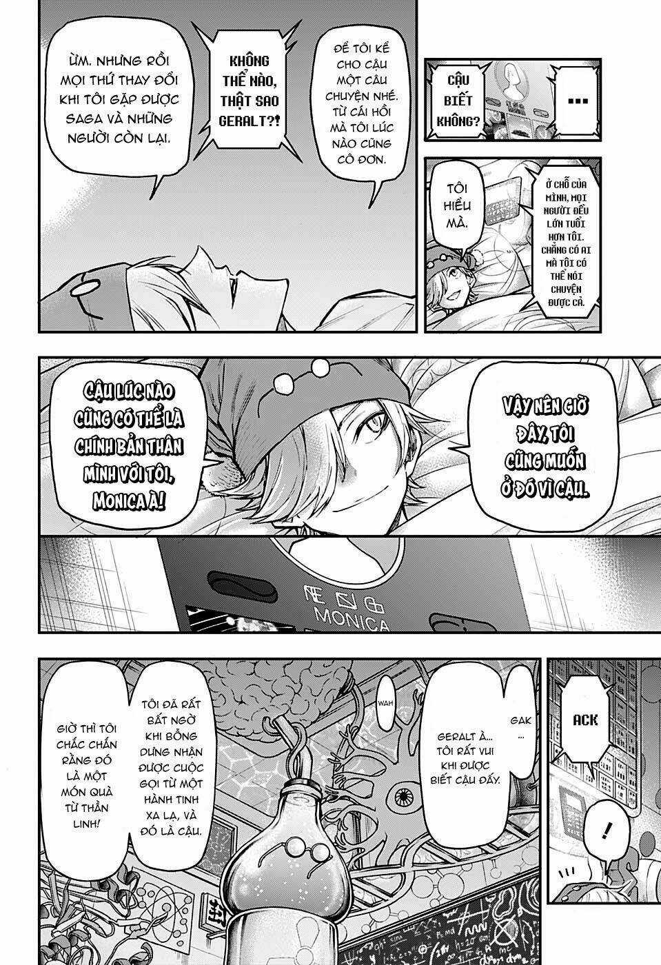 Sống Sót Ngoài Không Gian Chapter 18 trang 12