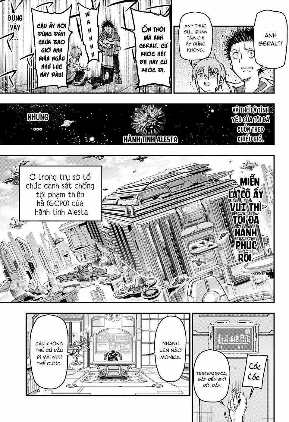 Sống Sót Ngoài Không Gian Chapter 18 trang 17