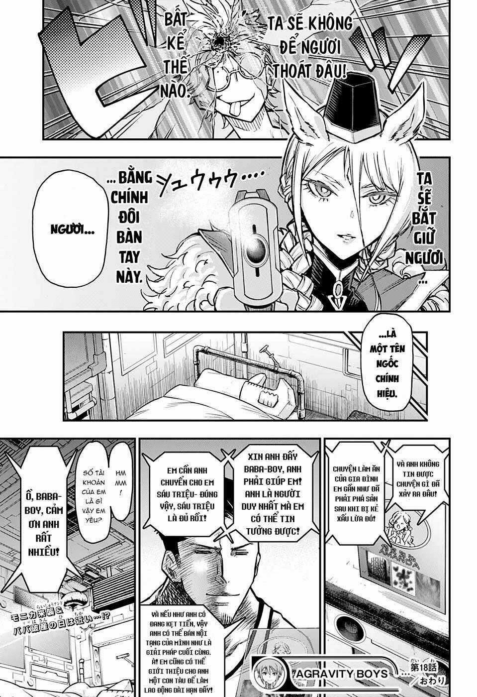 Sống Sót Ngoài Không Gian Chapter 18 trang 19