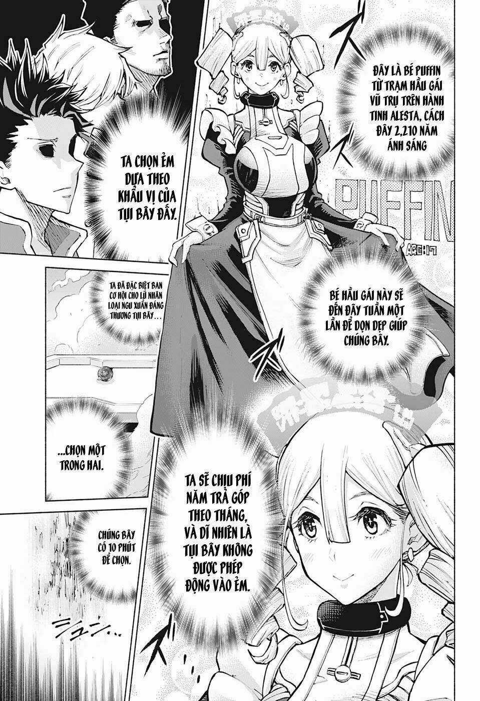 Sống Sót Ngoài Không Gian Chapter 2 trang 12