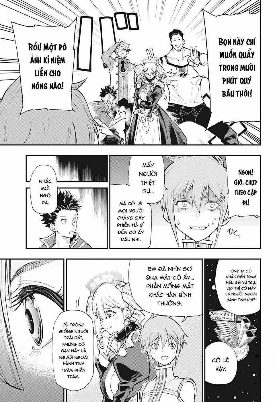 Sống Sót Ngoài Không Gian Chapter 2 trang 16