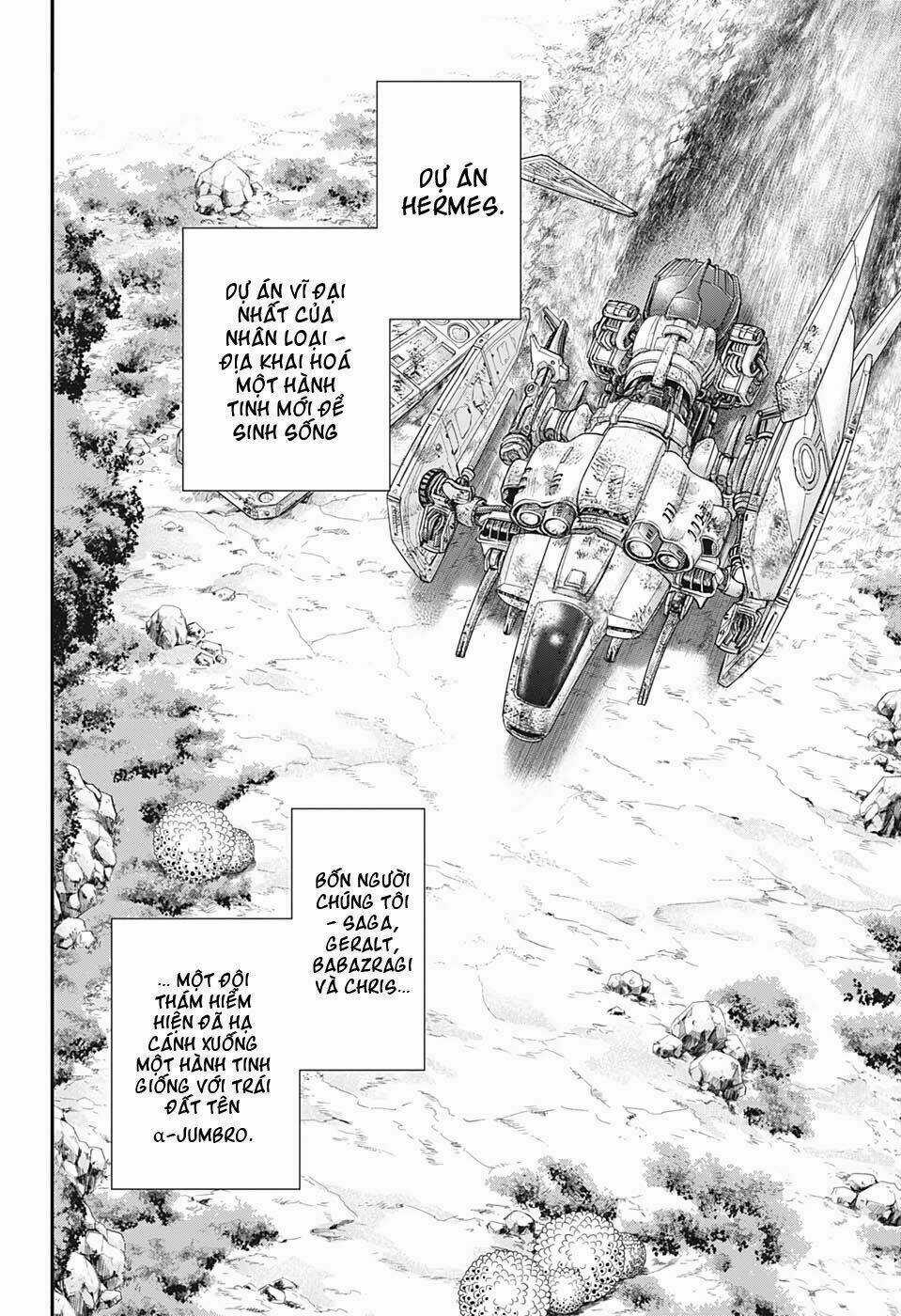 Sống Sót Ngoài Không Gian Chapter 2 trang 3