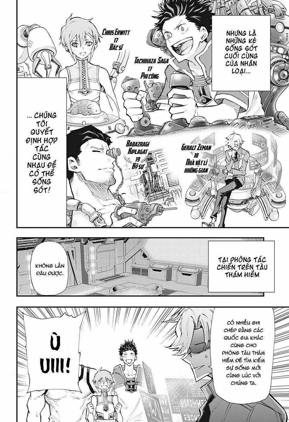 Sống Sót Ngoài Không Gian Chapter 2 trang 5