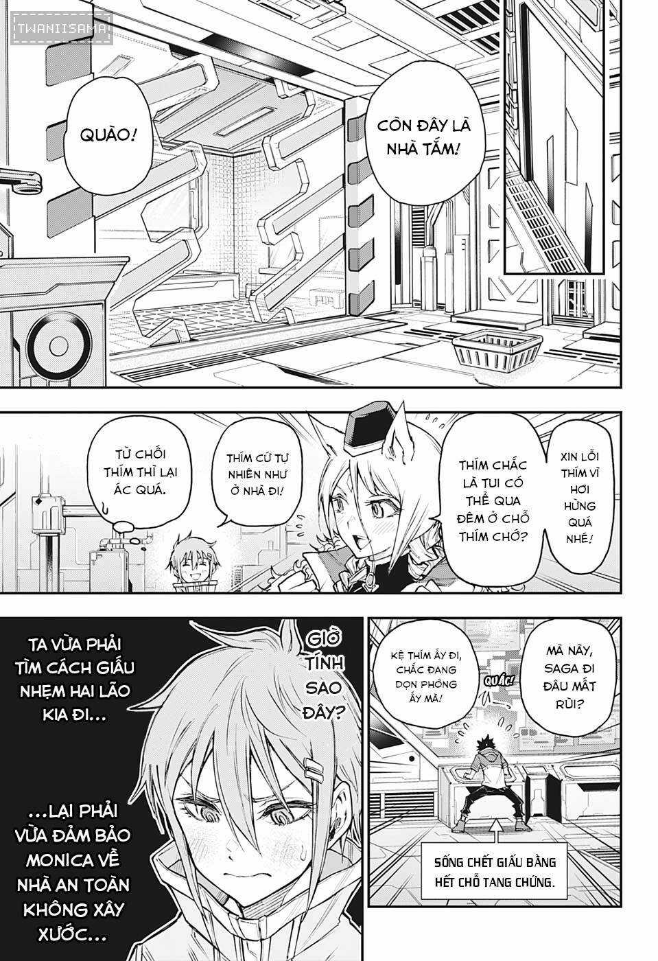 Sống Sót Ngoài Không Gian Chapter 23 trang 16