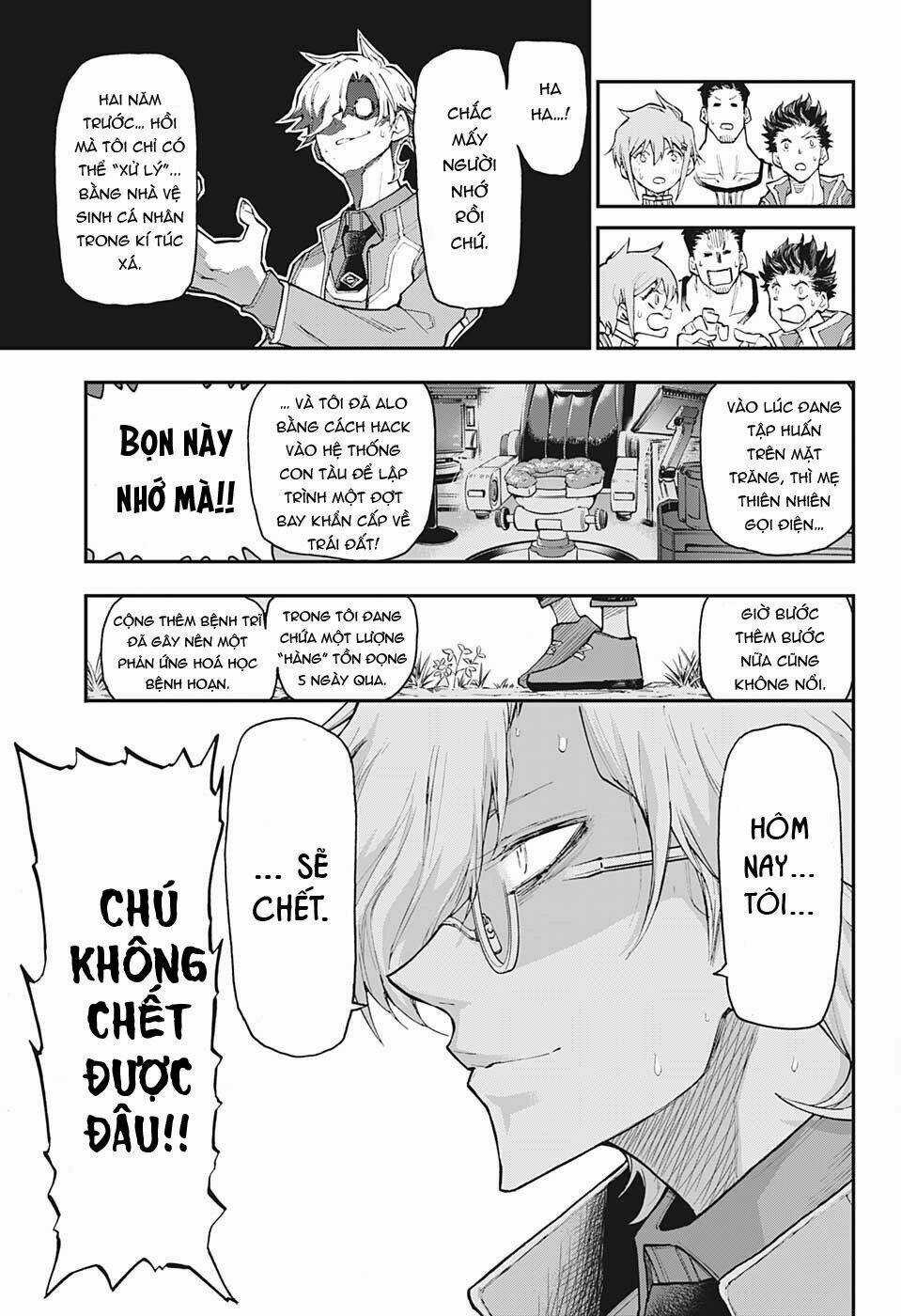 Sống Sót Ngoài Không Gian Chapter 3 trang 12