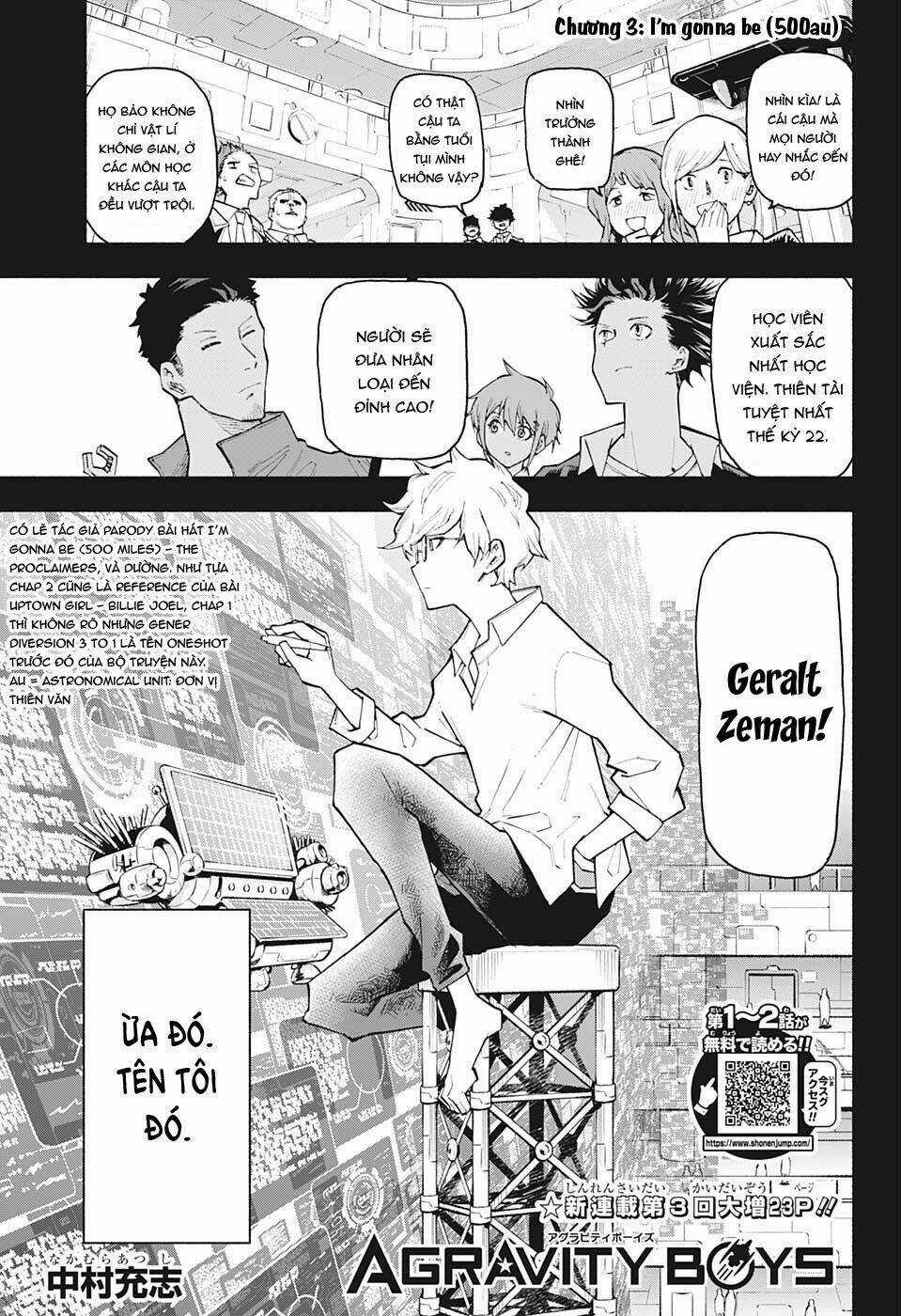 Sống Sót Ngoài Không Gian Chapter 3 trang 2