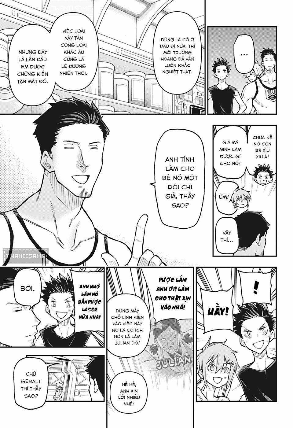 Sống Sót Ngoài Không Gian Chapter 34 trang 4