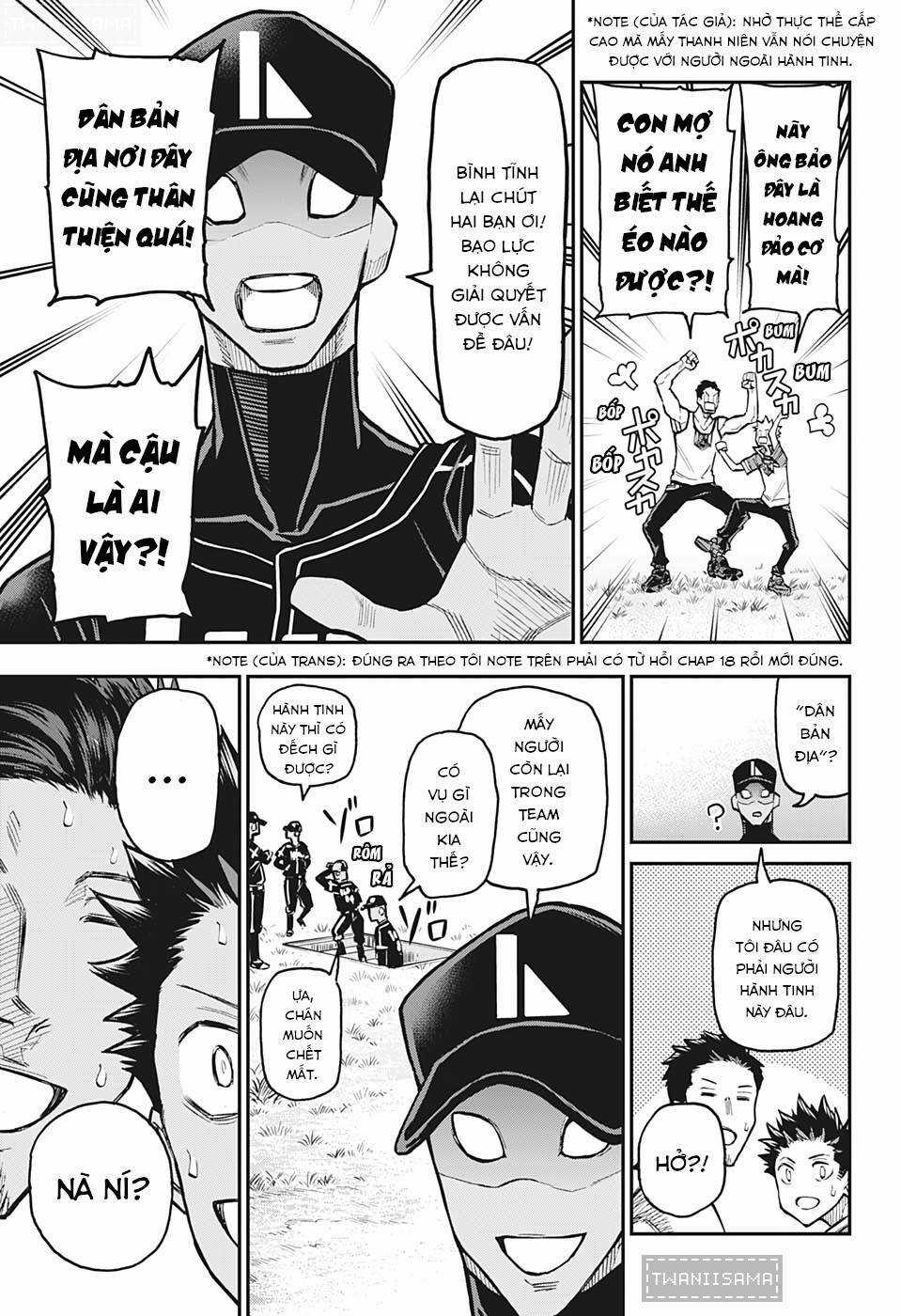 Sống Sót Ngoài Không Gian Chapter 35 trang 11