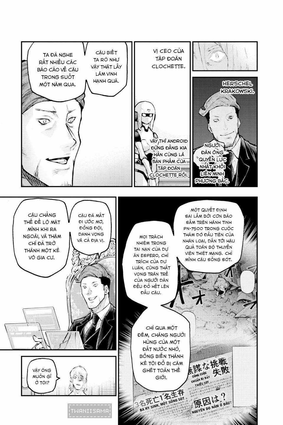 Sống Sót Ngoài Không Gian Chapter 45.1 trang 6