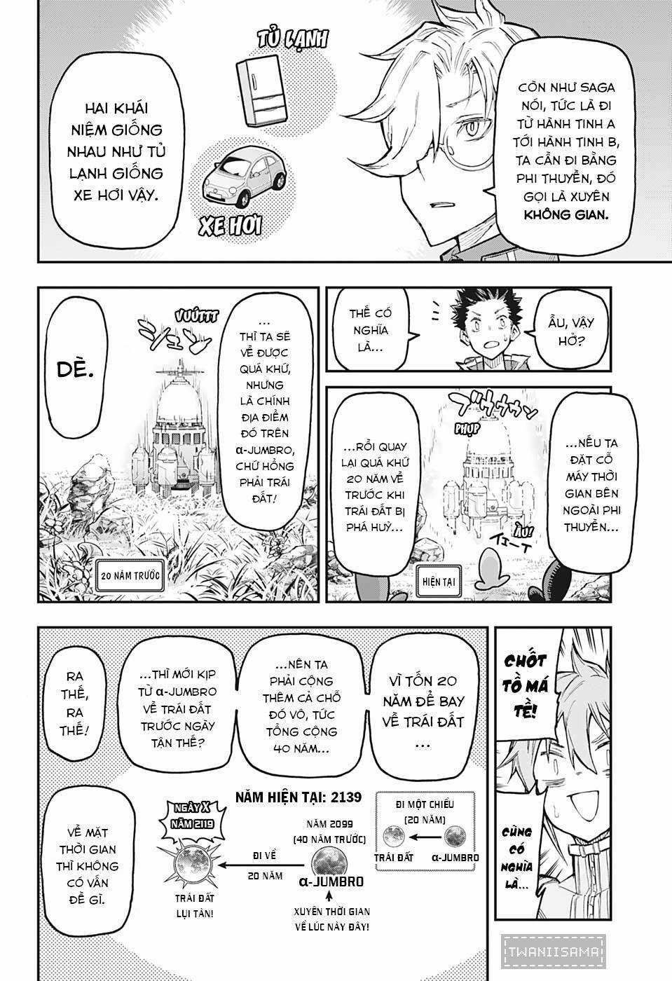 Sống Sót Ngoài Không Gian Chapter 45 trang 13