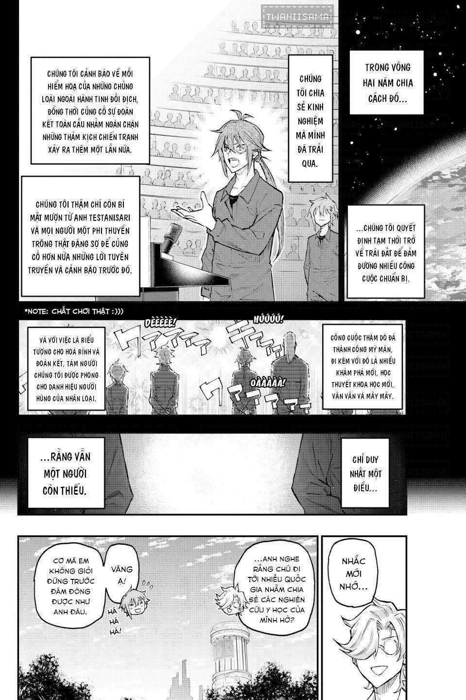 Sống Sót Ngoài Không Gian Chapter 51 trang 15