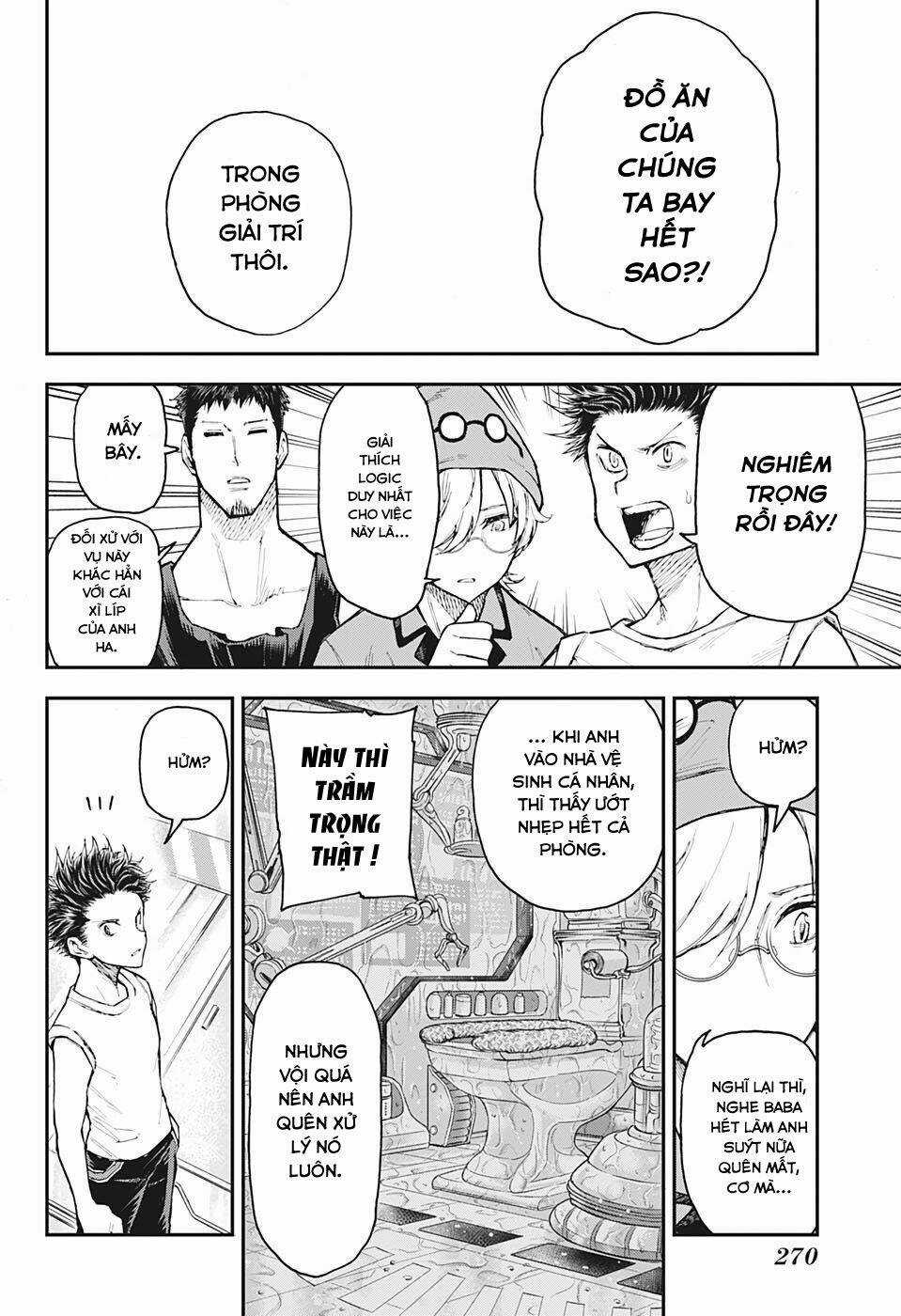 Sống Sót Ngoài Không Gian Chapter 7 trang 12