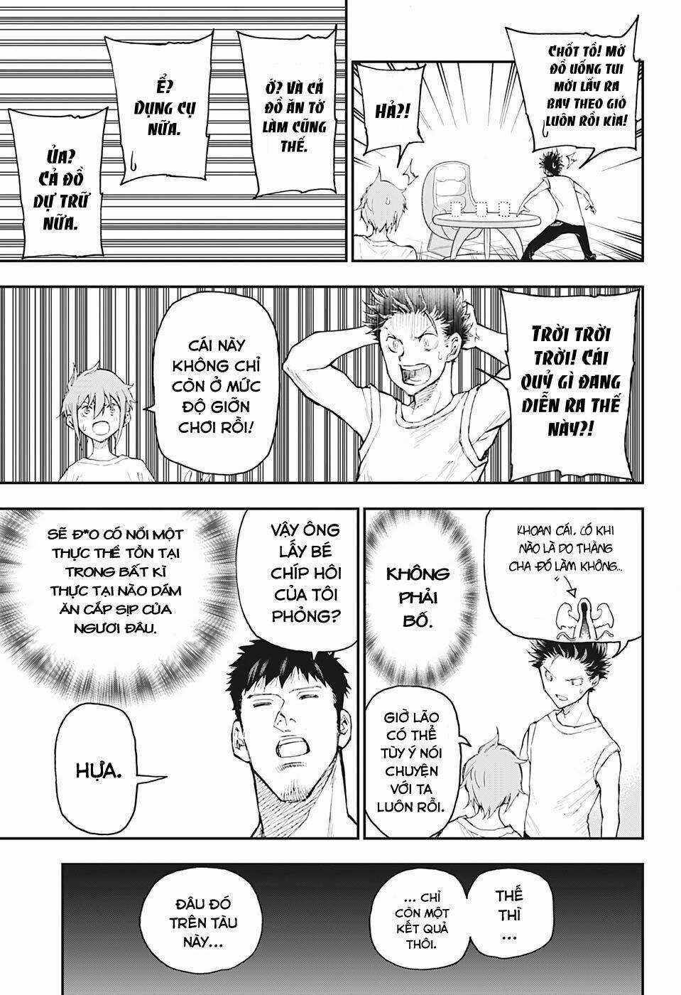 Sống Sót Ngoài Không Gian Chapter 7 trang 13