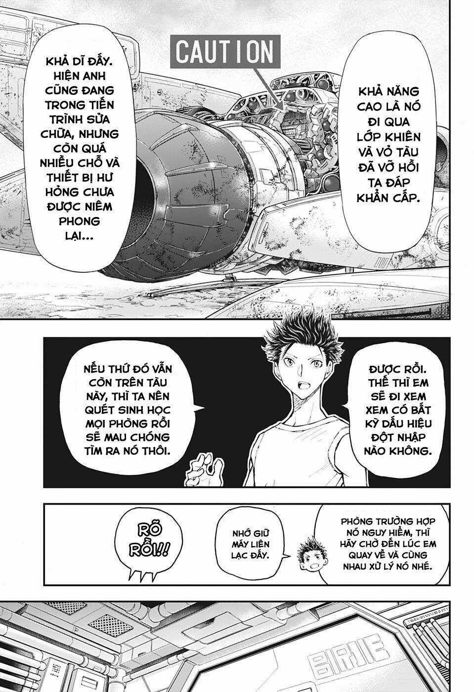 Sống Sót Ngoài Không Gian Chapter 7 trang 15