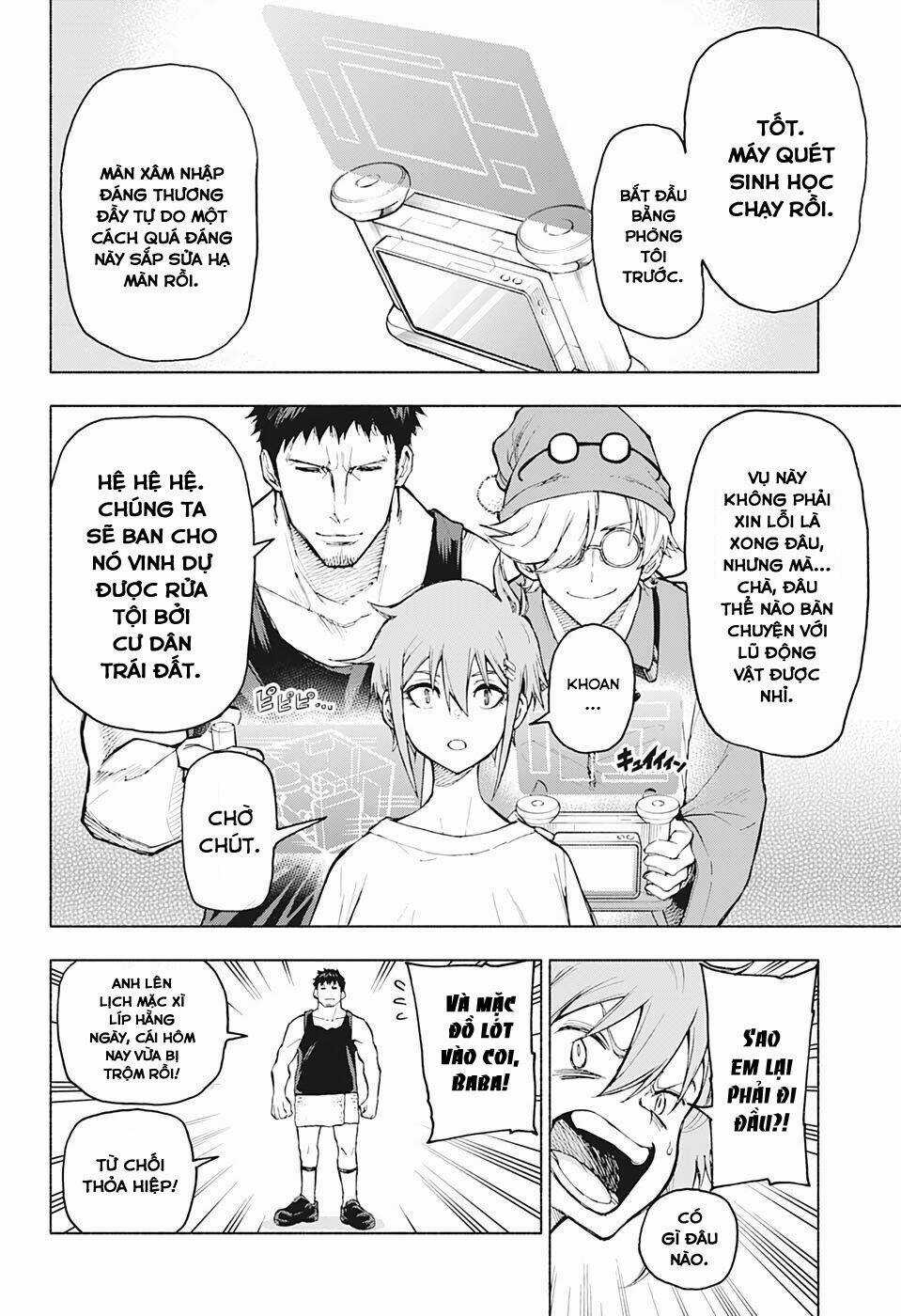 Sống Sót Ngoài Không Gian Chapter 7 trang 16