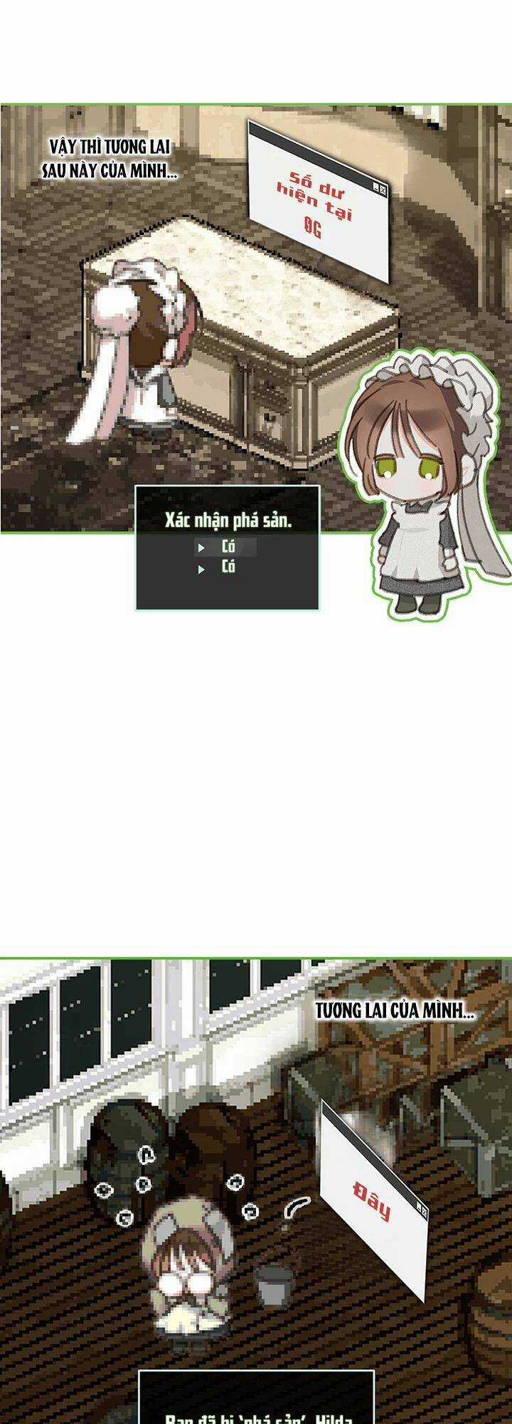 Sống Sót Như Một Hầu Gái Trong Trò Chơi Kinh Dị Chapter 8 trang 37