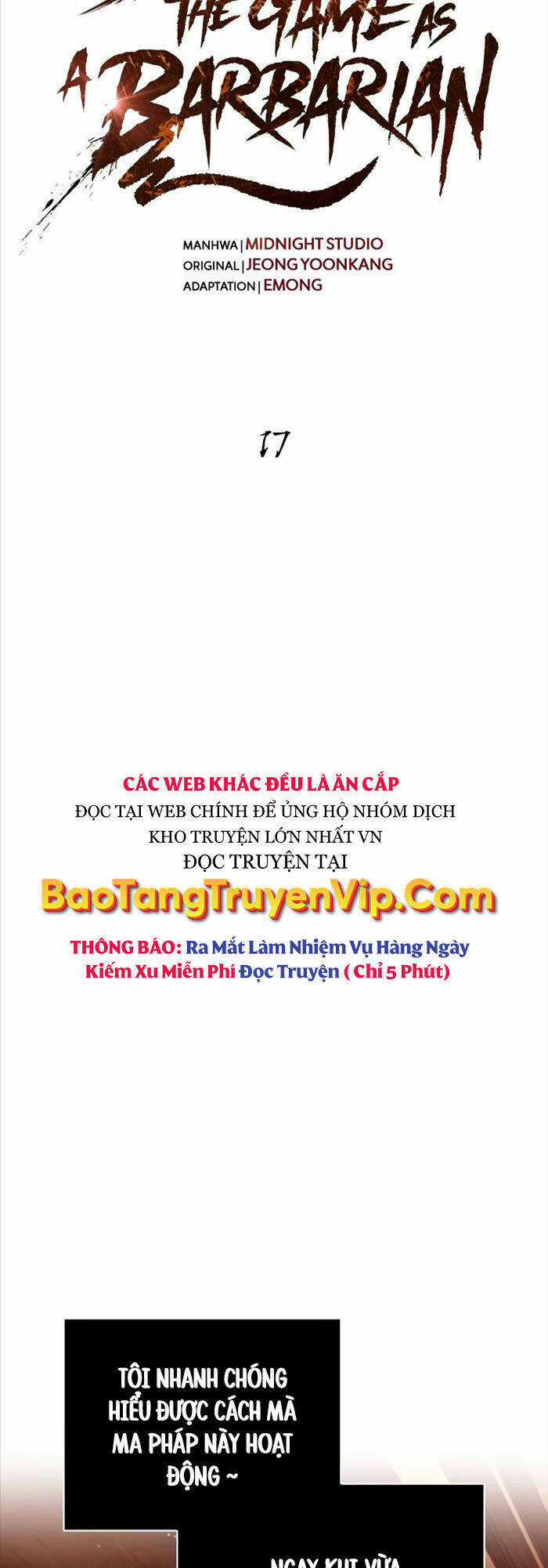 Sống Sót Trong Trò Chơi Với Tư Cách Là Một Cuồng Nhân Chapter 17 trang 7