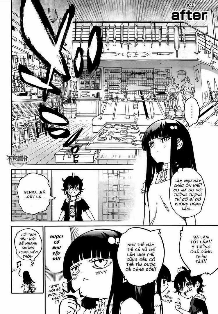 Song Tinh Âm Dương Sư Chapter 14.5 trang 12