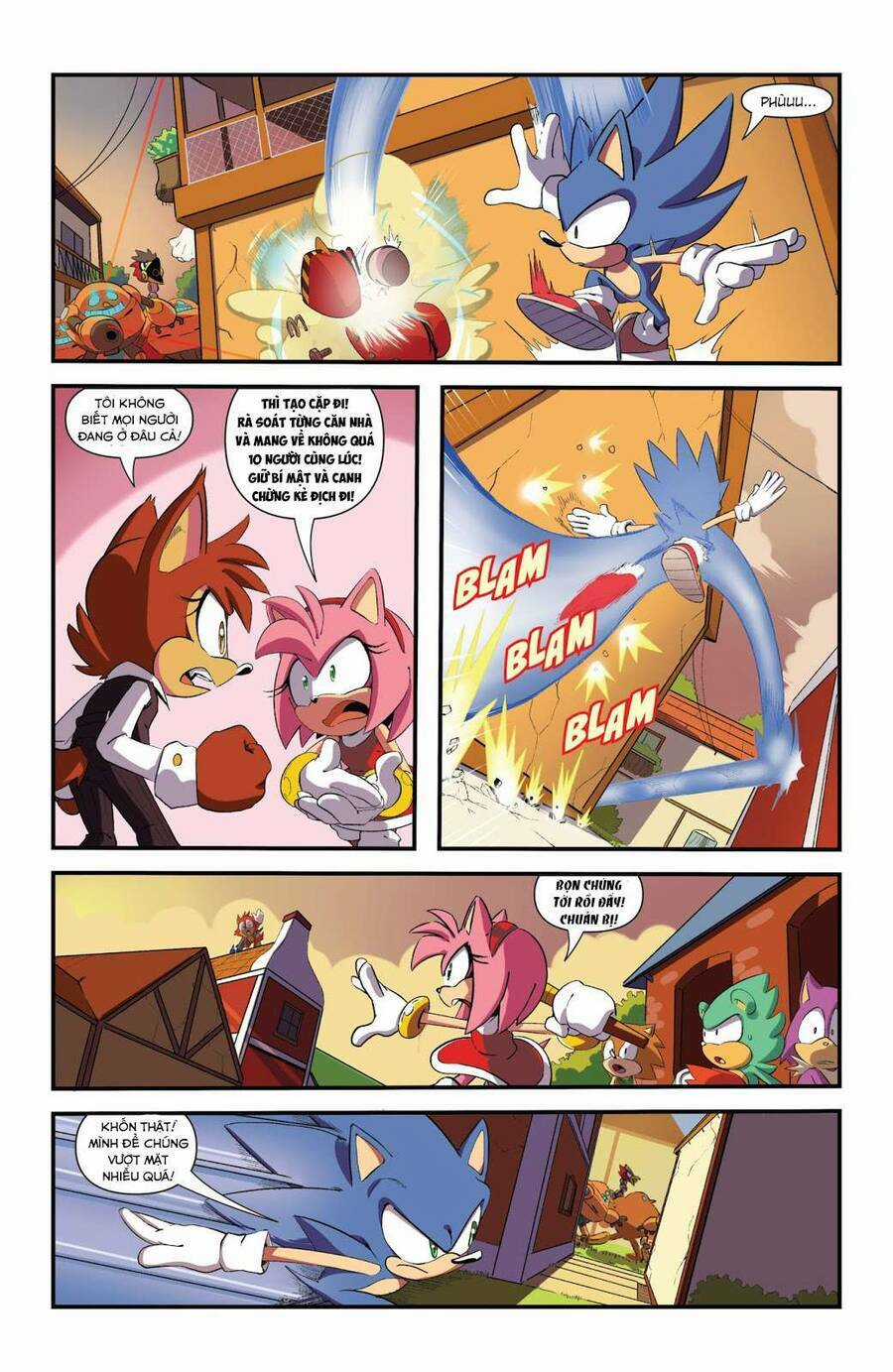 Sonic The Hedgehog Chapter 2 trang 11