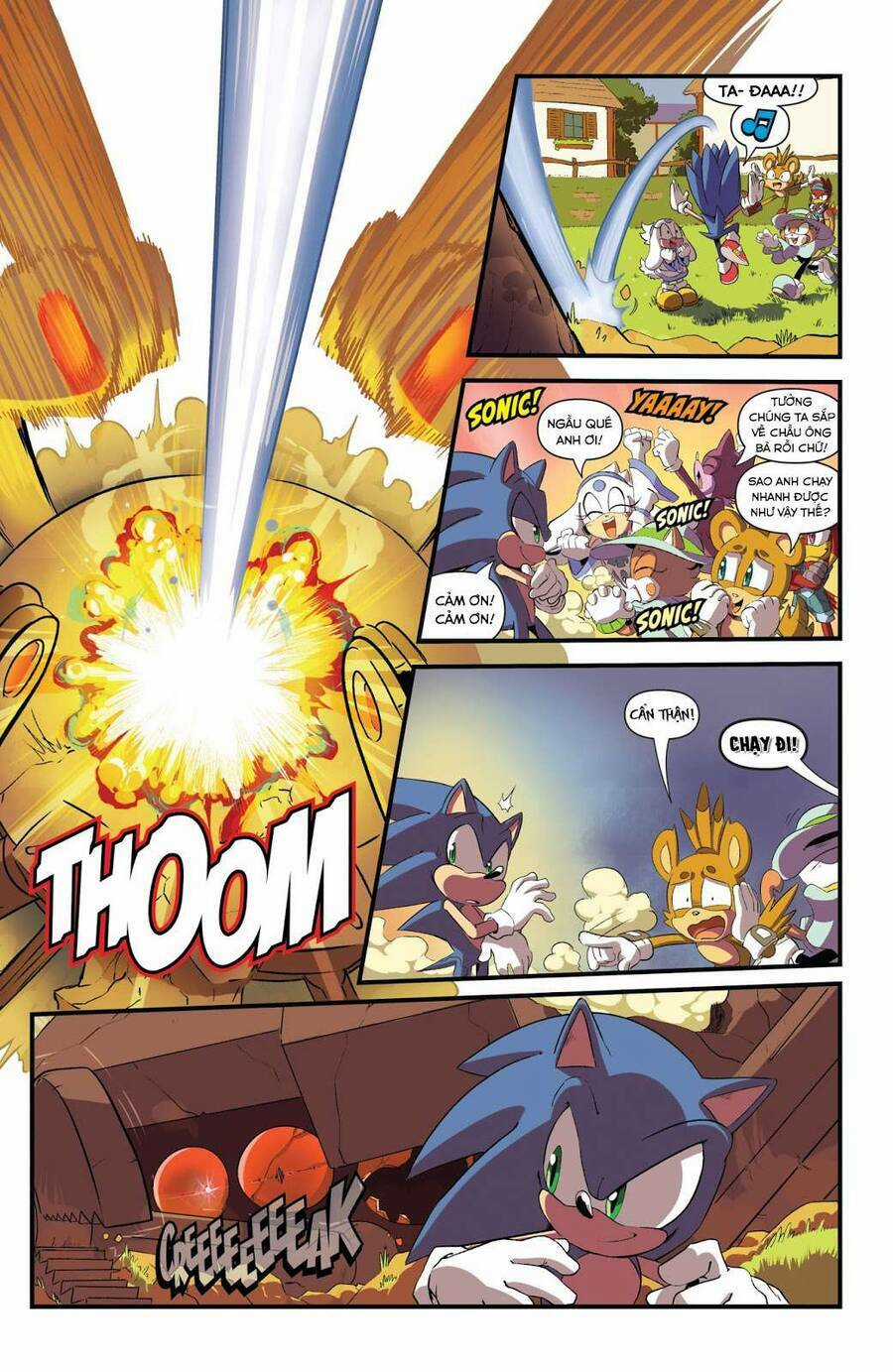Sonic The Hedgehog Chapter 2 trang 5