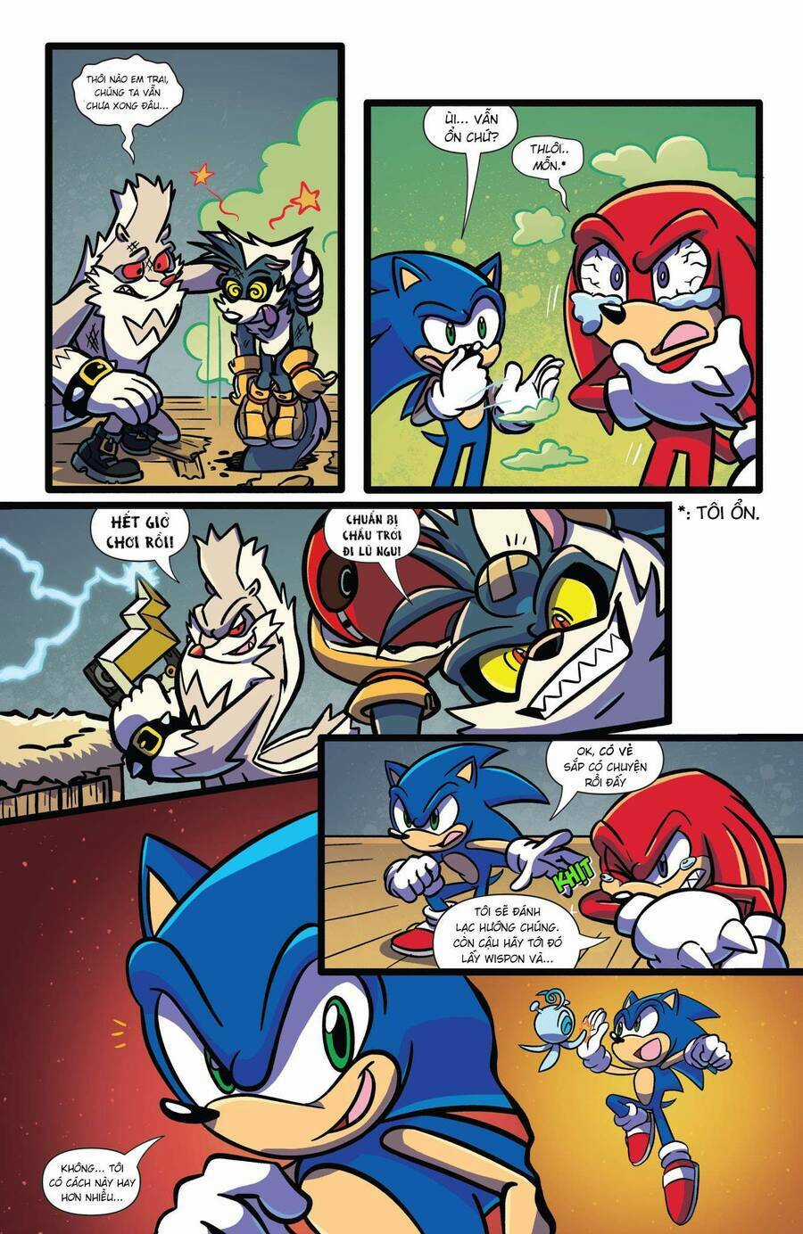 Sonic The Hedgehog Chapter 3 trang 14