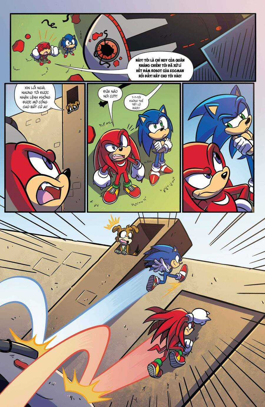 Sonic The Hedgehog Chapter 3 trang 4