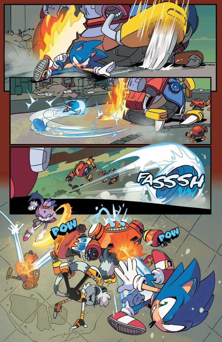 Sonic The Hedgehog Chapter 4 trang 12