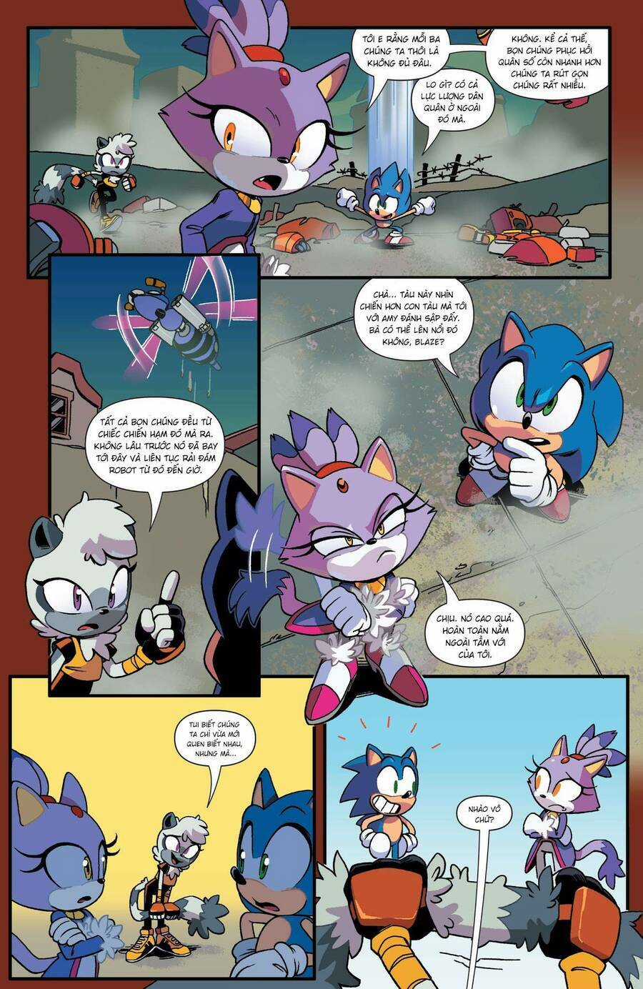 Sonic The Hedgehog Chapter 4 trang 13