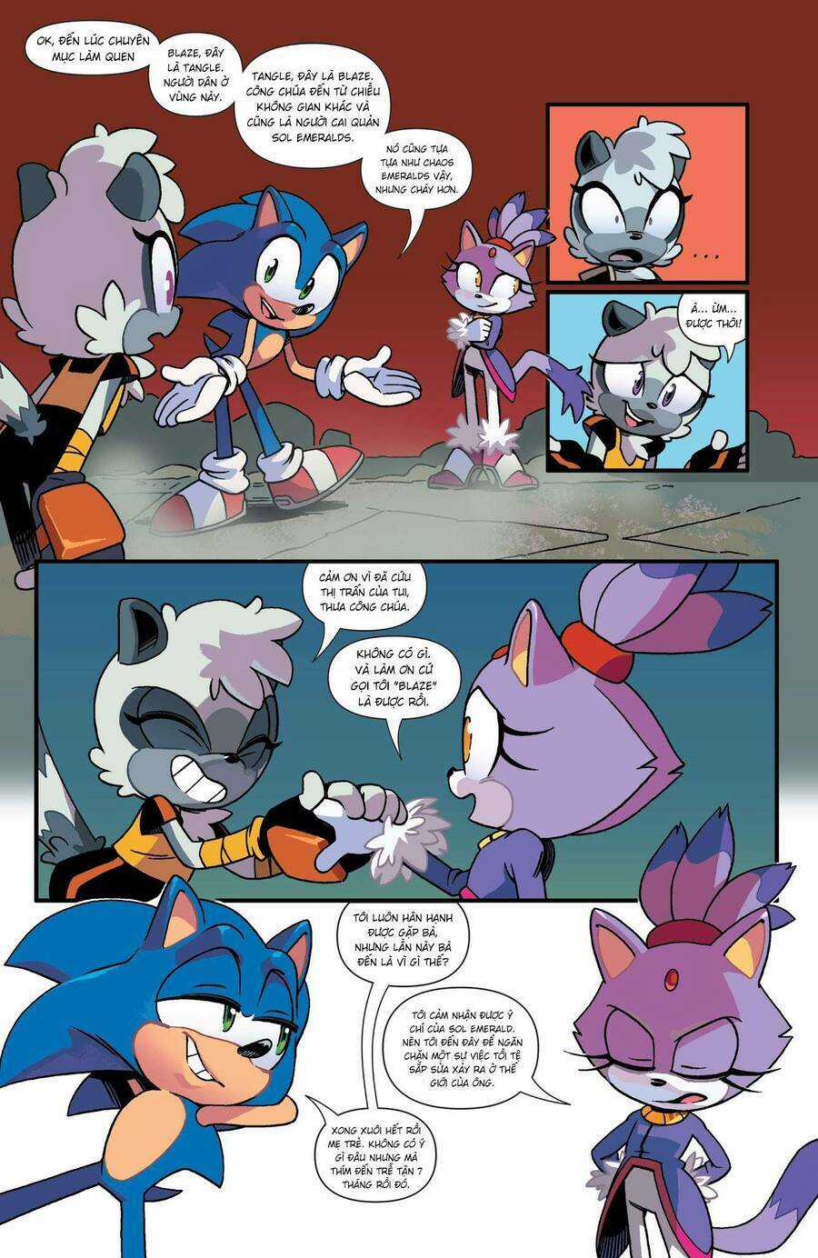 Sonic The Hedgehog Chapter 4 trang 18