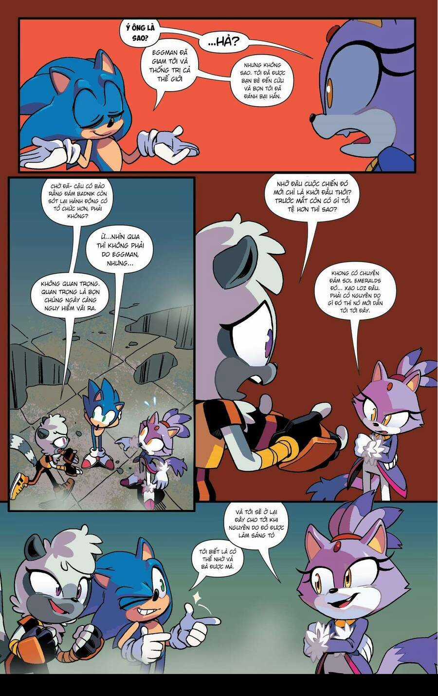 Sonic The Hedgehog Chapter 4 trang 19