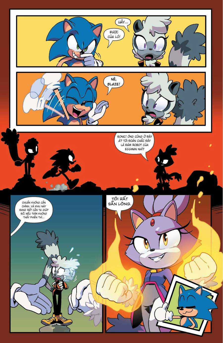 Sonic The Hedgehog Chapter 4 trang 9