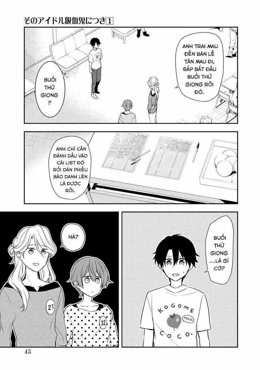 Sono Idol Kyuuketsuki Ni Tsuki Chapter 1 trang 40