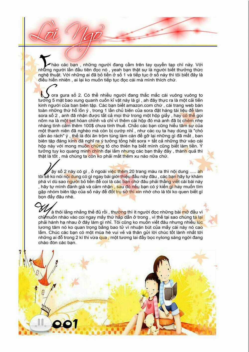 Sora Gura Chapter 8 trang 1