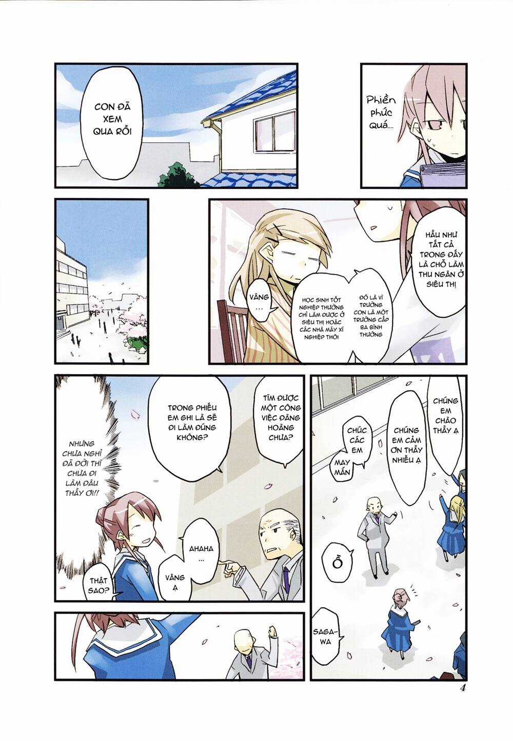 Sora no Shita Yane no Naka Chapter 13.5 trang 8