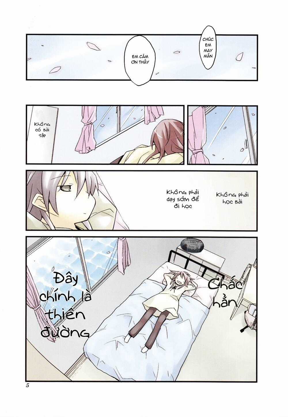 Sora no Shita Yane no Naka Chapter 13.5 trang 9