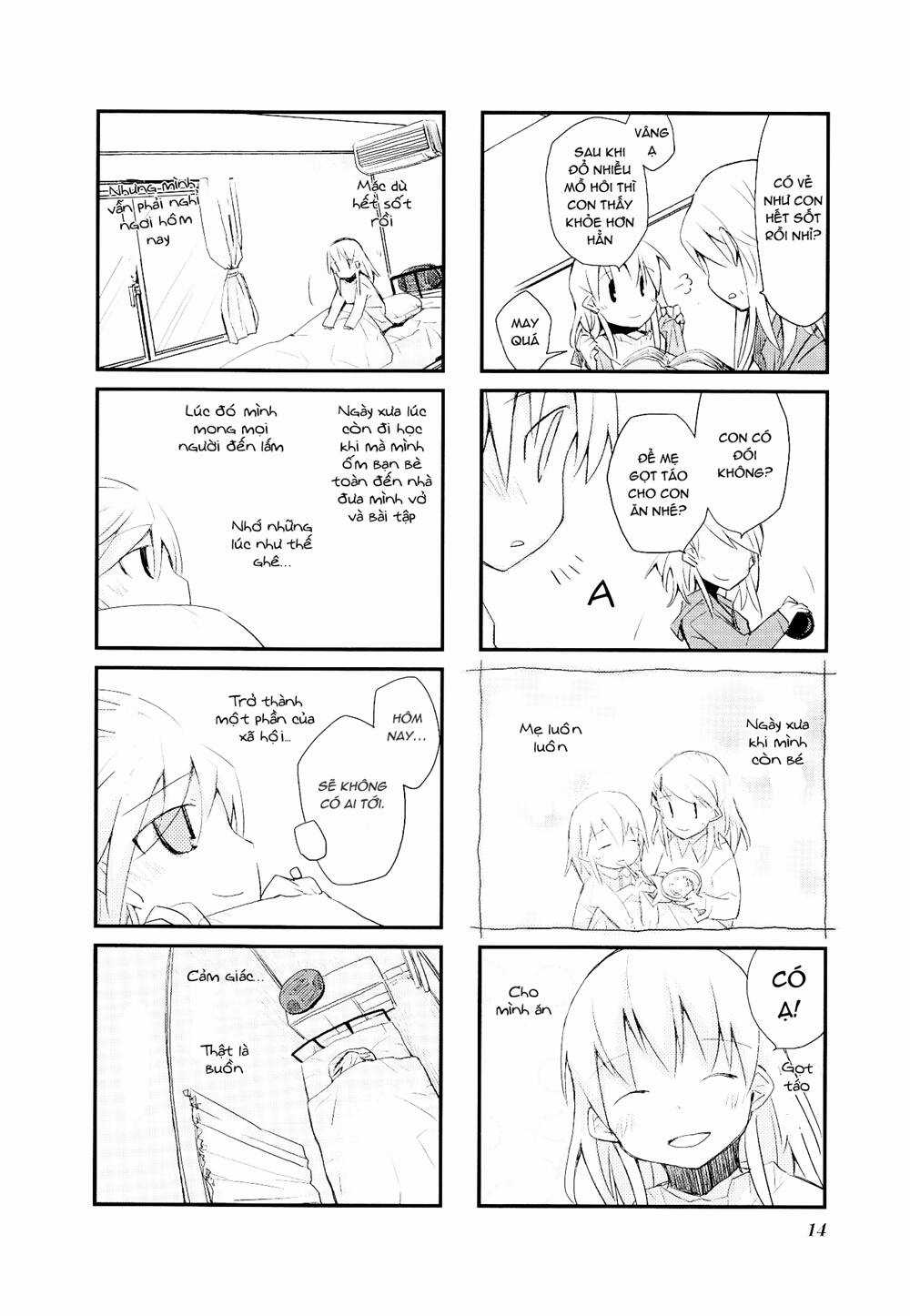 Sora no Shita Yane no Naka Chapter 14 trang 8