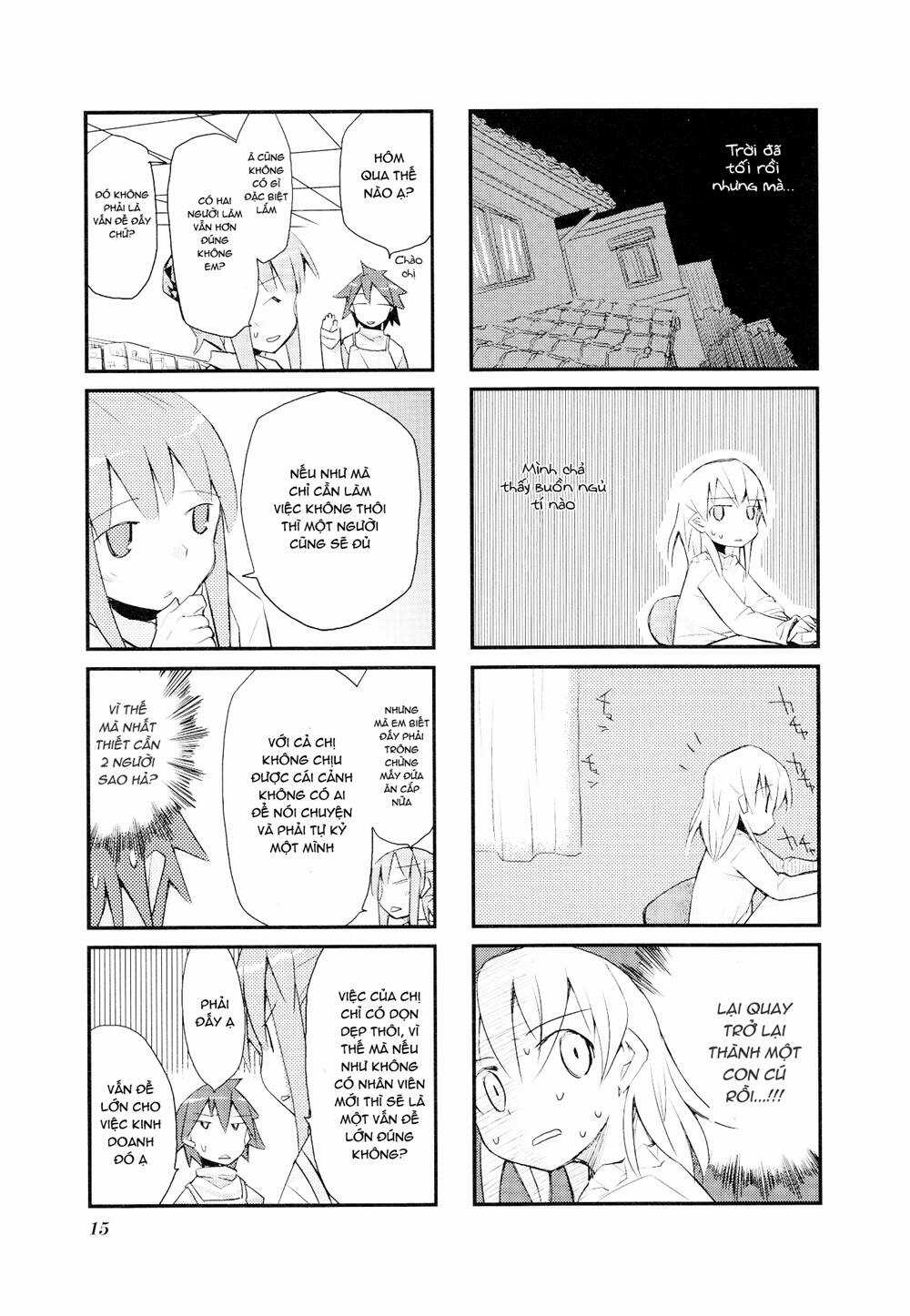 Sora no Shita Yane no Naka Chapter 14 trang 9