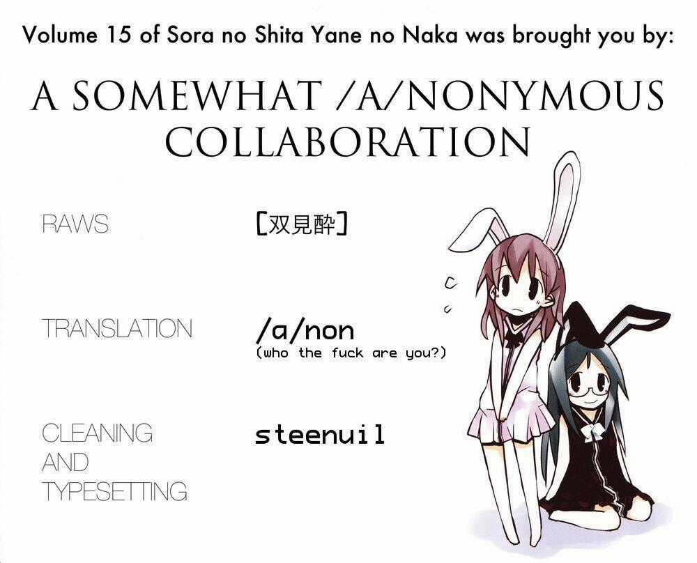 Sora no Shita Yane no Naka Chapter 15 trang 9