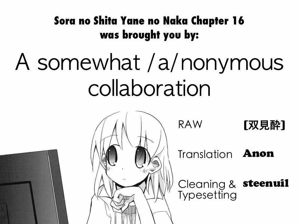 Sora no Shita Yane no Naka Chapter 16 trang 9
