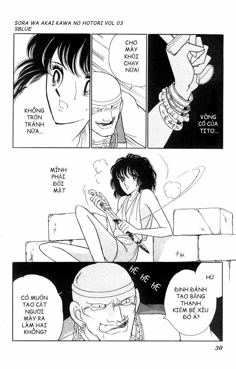 Sora wa Akai Kawa no Hotori - Bầu trời bên bờ sông Đỏ Chapter 12 trang 28