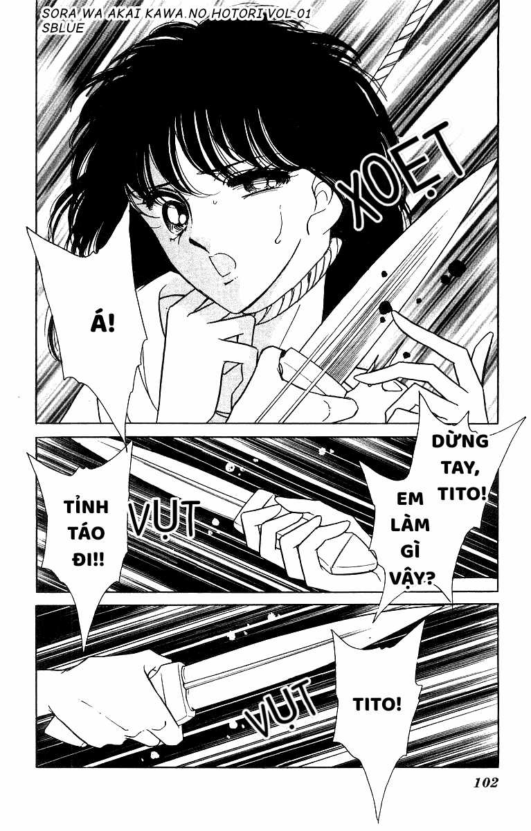 Sora wa Akai Kawa no Hotori - Bầu trời bên bờ sông Đỏ Chapter 3 trang 15