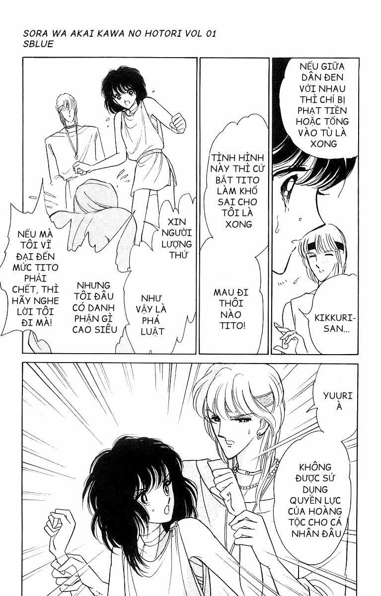 Sora wa Akai Kawa no Hotori - Bầu trời bên bờ sông Đỏ Chapter 3 trang 36