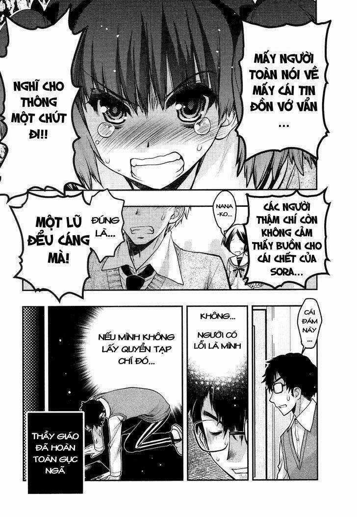 Sora X Rira - Sorairo No Lila To Okubyou Na Boku Chapter 4 trang 9